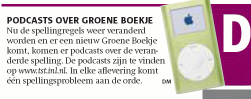 groene boekje podcast