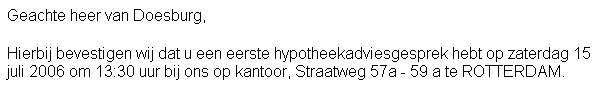 Jazeker, de Hypotheker!
