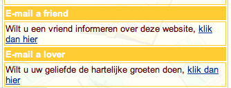 De hartelijke groeten, schat!