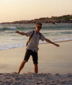 Me on the beach near Cape Point